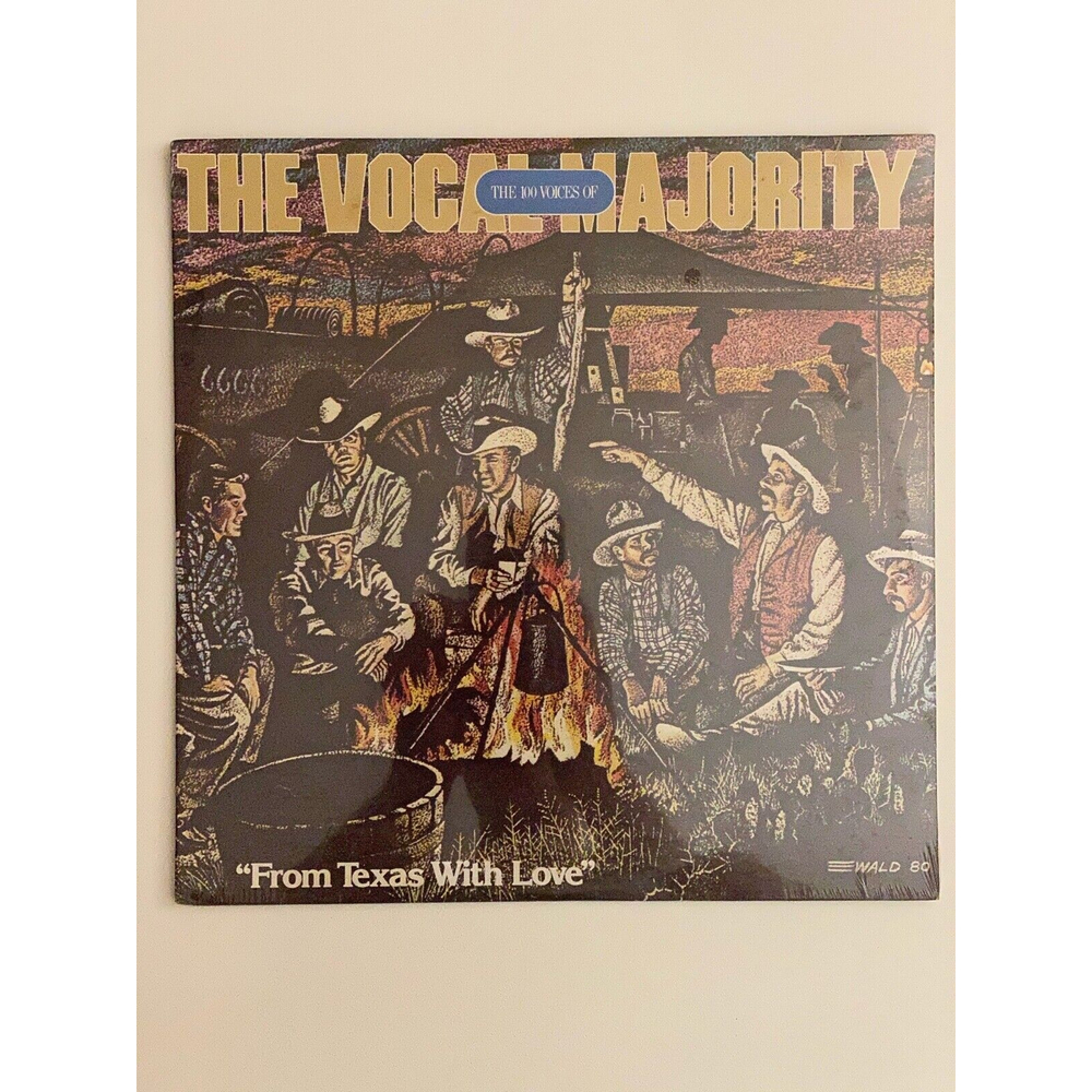 The Vocal Majority From Texas With Love VM Records VM-3000 LP Sealed